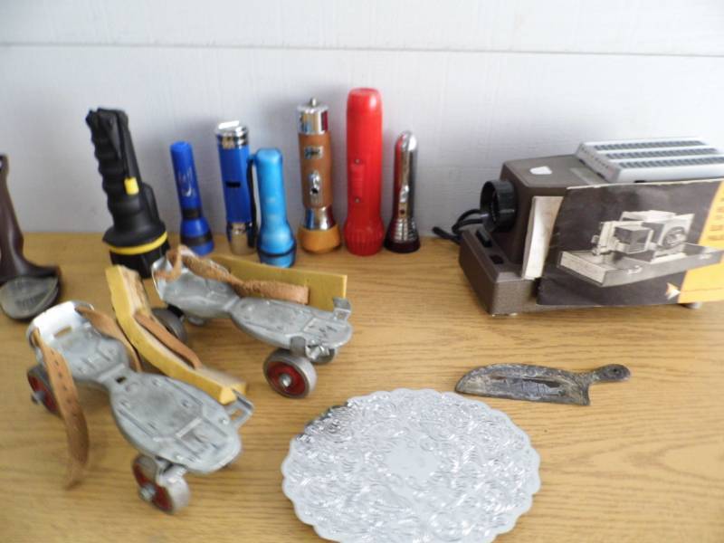 Slide Projector - Flashlights - Roller Skates
