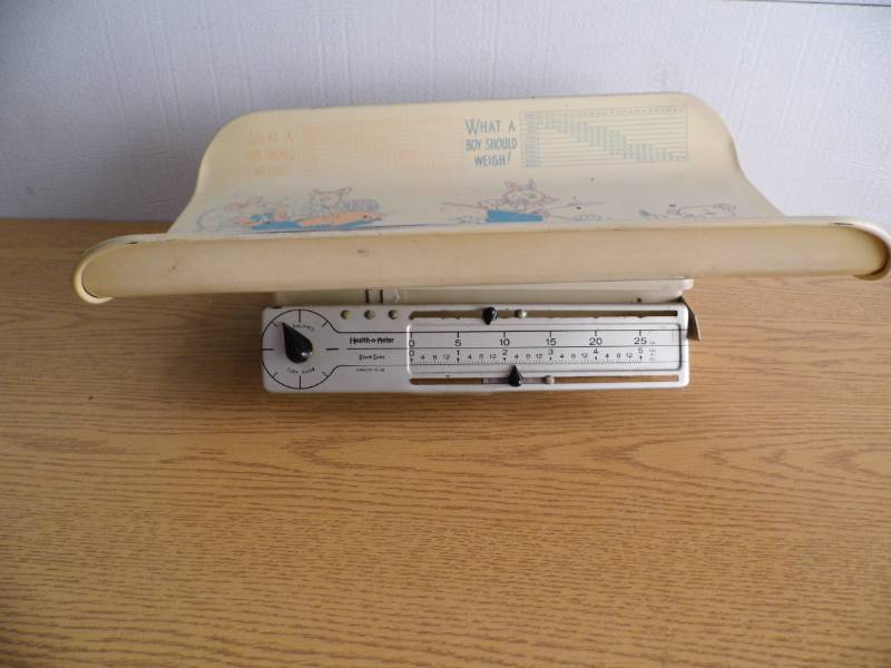 Antique Baby Scale