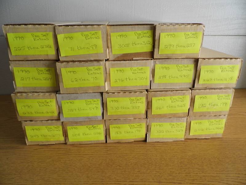 Case of Football Cards