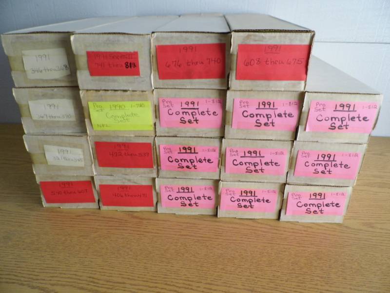 Case of Football Cards