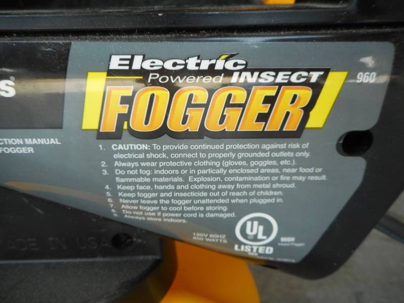 lot 21 image: Burgess Electric Fogger