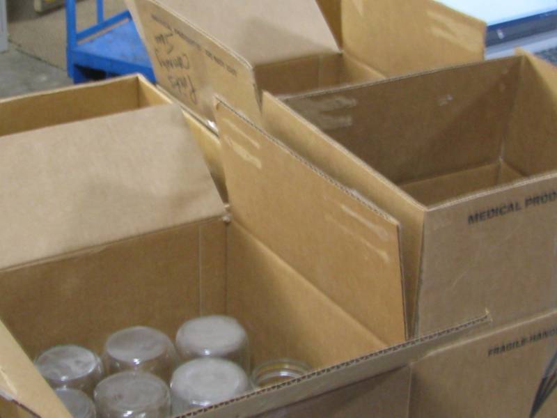 lot 3 image: Canning Jars