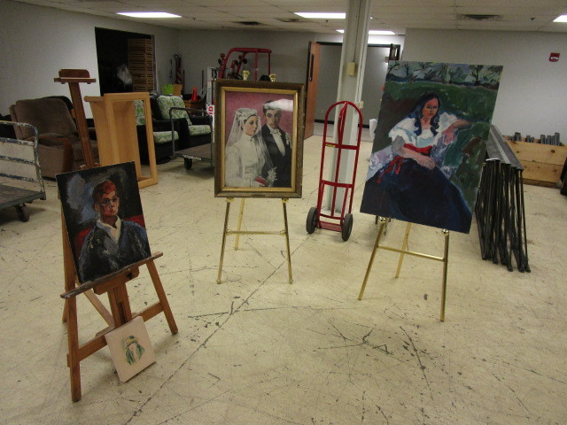 lot 655 image: PORTRAIT PAINTINGS