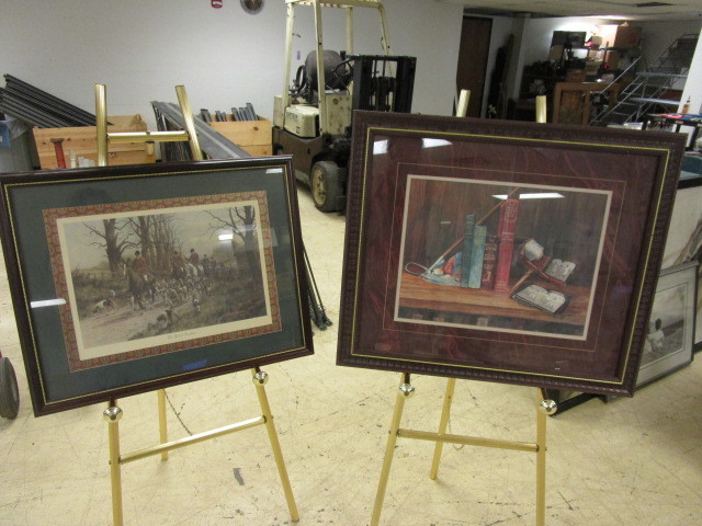 lot 659 image: HUNTING AND GOLF PRINTS