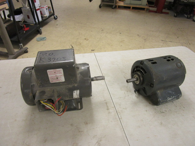 lot 666 image: TWO ELECTRIC MOTORS