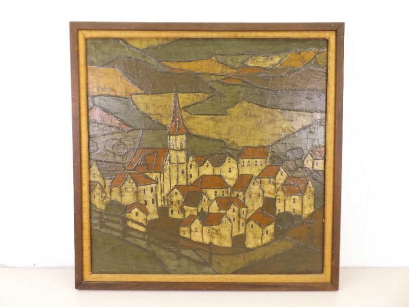 lot 2 image: Listed Minnesota Artist Bonita Thurner Oil on Canvas Original Painting