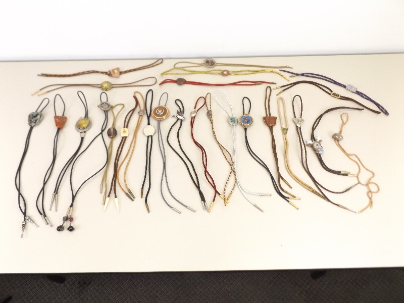 lot 68 image: Large Lot of BOLO Ties