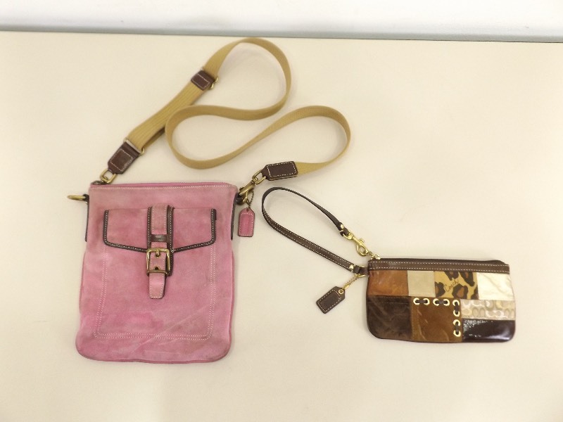 coach pink sling bag