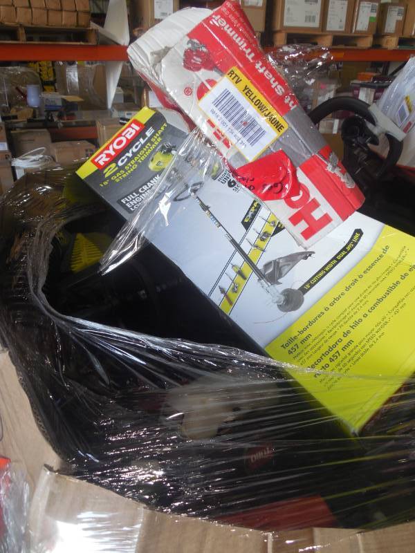 PALLET LOT OF WEED WHIPS, BLOWERS