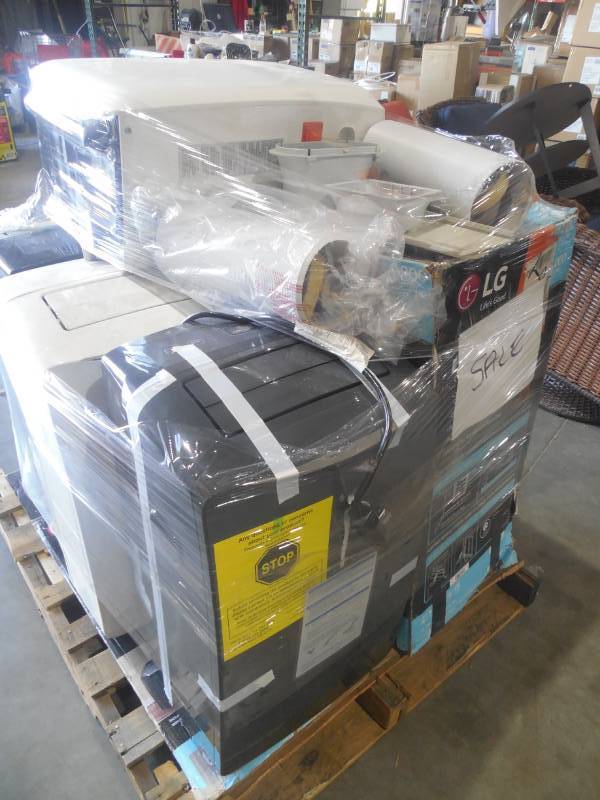 PALLET LOT OF AC UNIT FOR PARTS, REPAIR