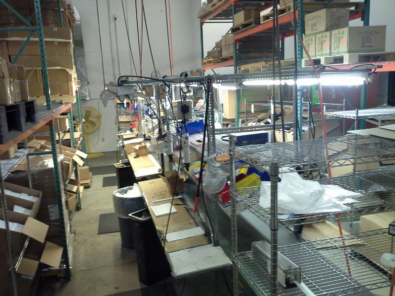 lot 53 image: Custom Built Racking and Lighting