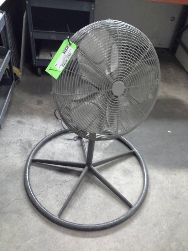 lot 91 image: Dayton Floor Fan with Air Over Fan Motor