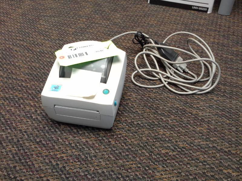 lot 1046 image: Zebra Thermal Label Printer