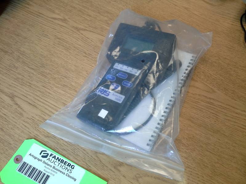 lot 2022 image: RJS Inspector 3000, Operators Guide