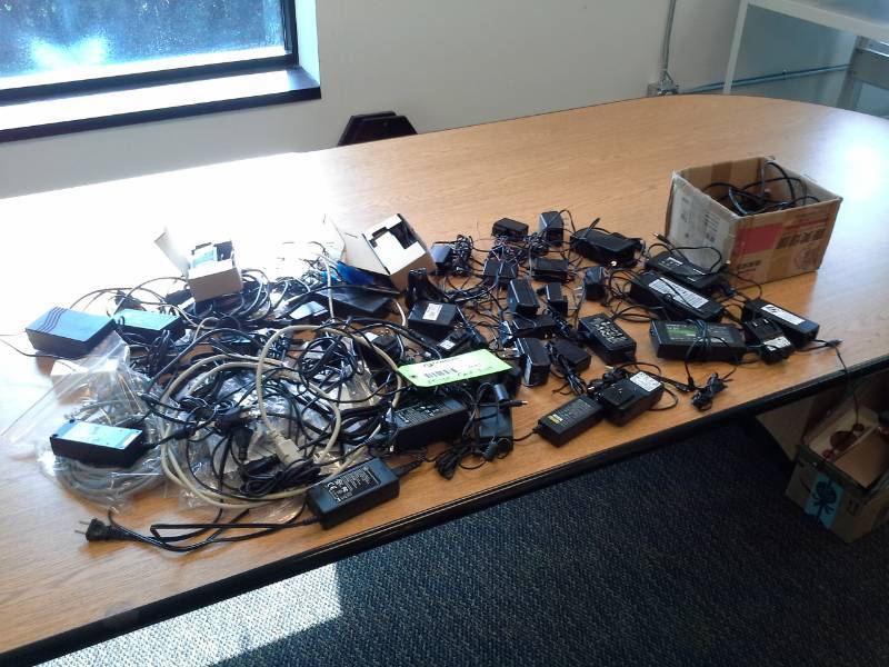 lot 2033 image: Misc. Power Cords