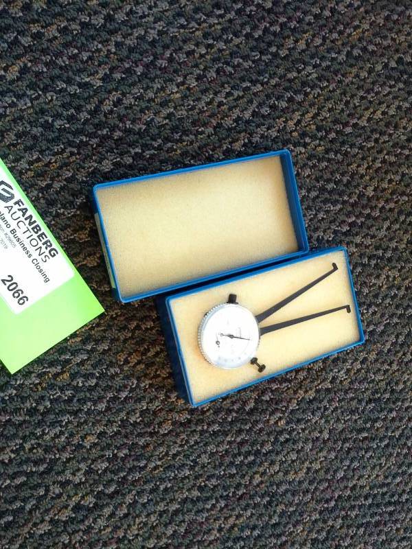 lot 2066 image: Yuasa Dial Gage with Case