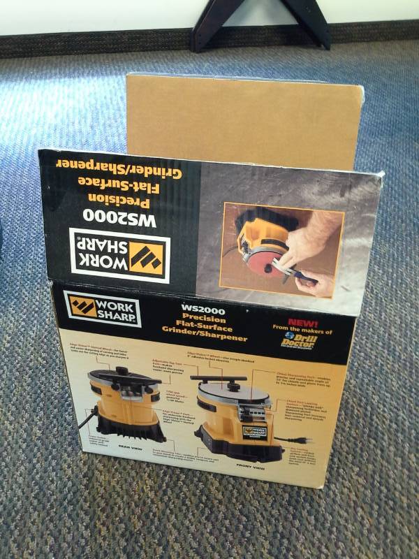lot 2078 image: Drill Doctor Work Sharp WS2000 Precision Flat-Surface GrinderSharpener