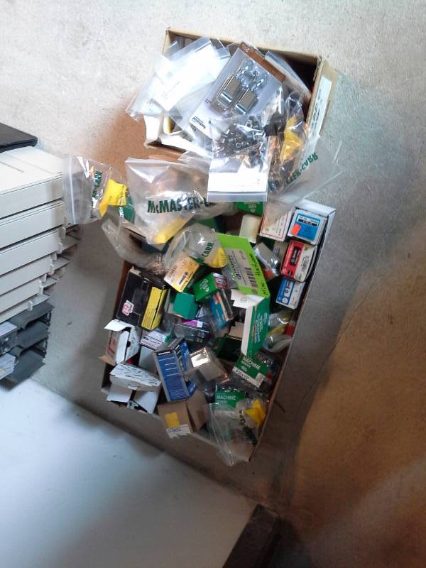 lot 2115 image: Misc. Hardware - Screws, Nuts, Clips, and more