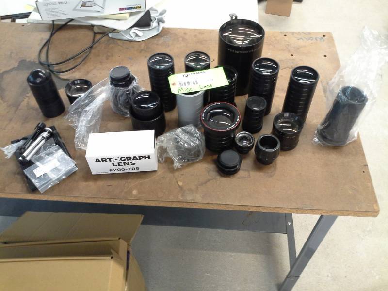 lot 2134 image: Lot of Various Lenses