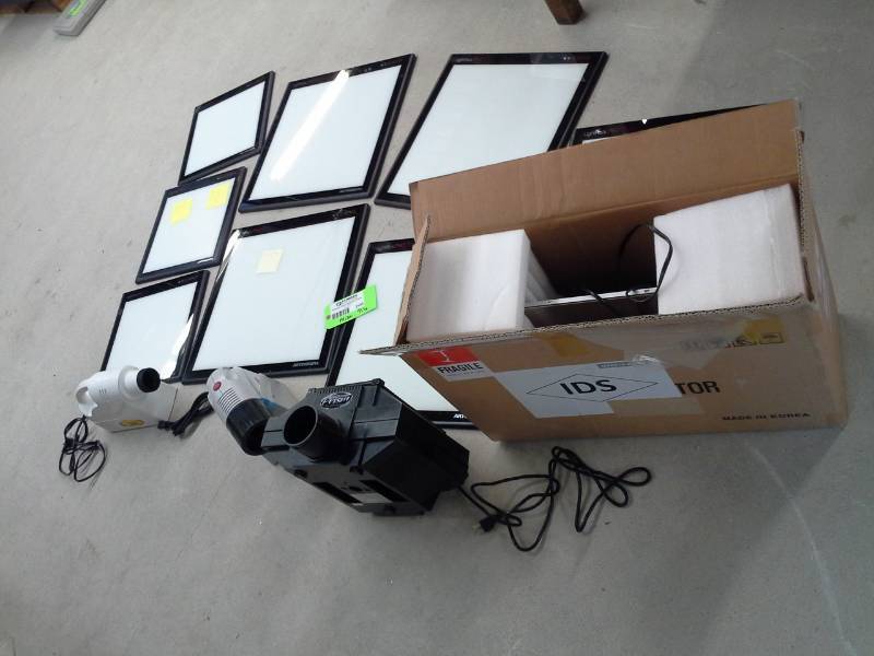 lot 2135 image: LightPads, Projectors