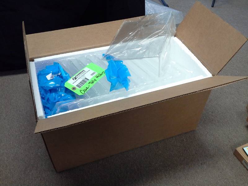 lot 1093 image: Case of Poly Holders
