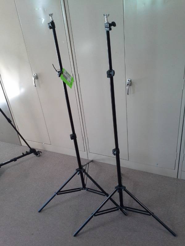 lot 1108 image: Lot of (2) Cowboy Studio Tripods