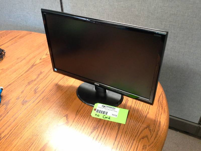 lot 1113 image: Aoc LCD Computer Monitor