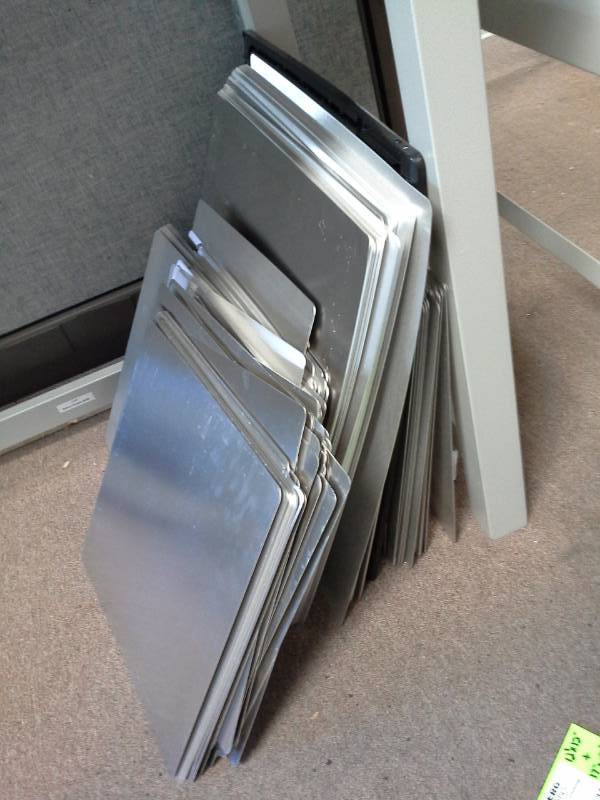 lot 1131 image: Aluminum Blank Sheets