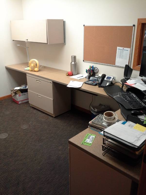 lot 1204 image: File Cabinets and Wall-Mount File Cabinet