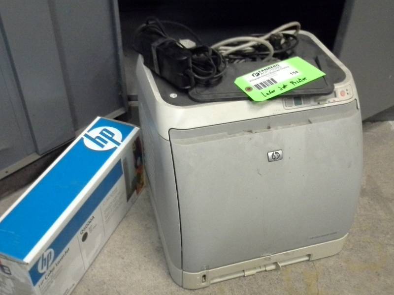 lot 154 image: HP Color LaserJet 2600n Printer