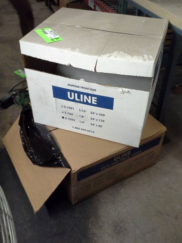 lot 176 image: Uline S-1093 Foam Packaging Material, Foam Blocks