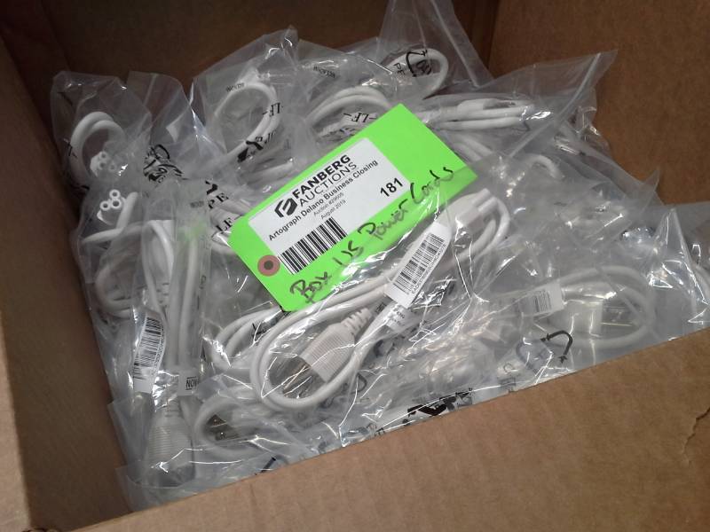 lot 181 image: U.S. Power Cords