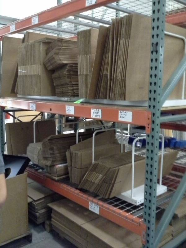 lot 184 image: Uline Cardboard Box Flats