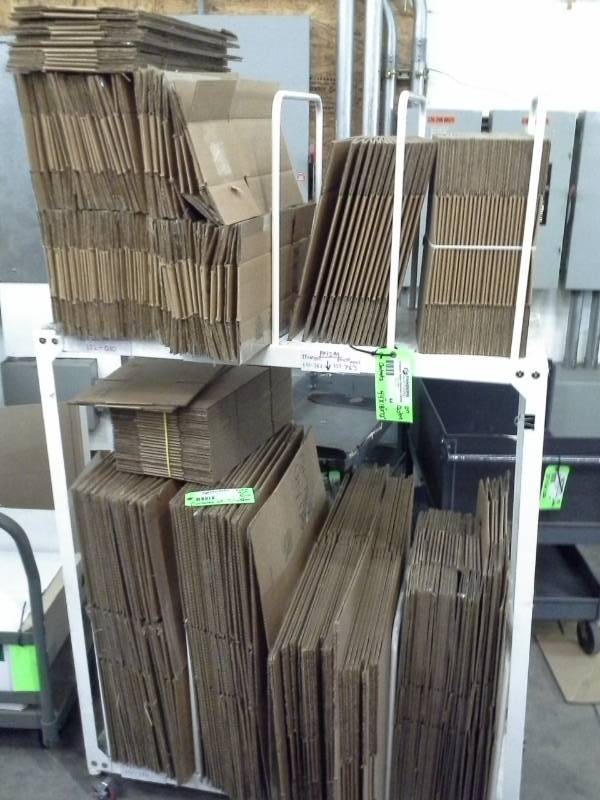 lot 185 image: Uline Cardboard Box Flats