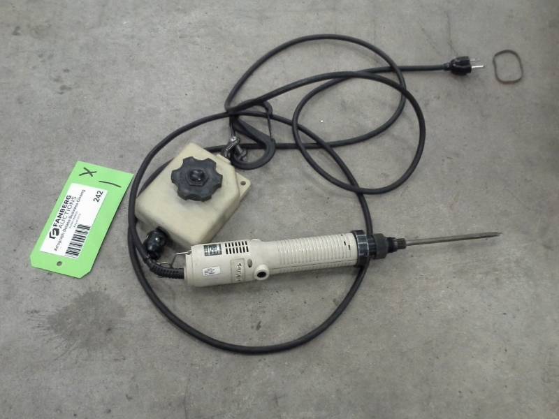 lot 242 image: Ingersoll-Rand ES60P Electric Screwdriver