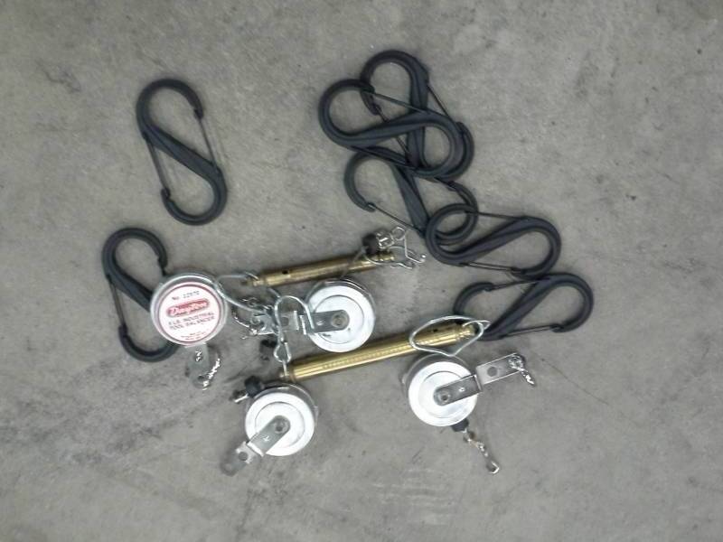 lot 248 image: S-Hooks, Pulleys