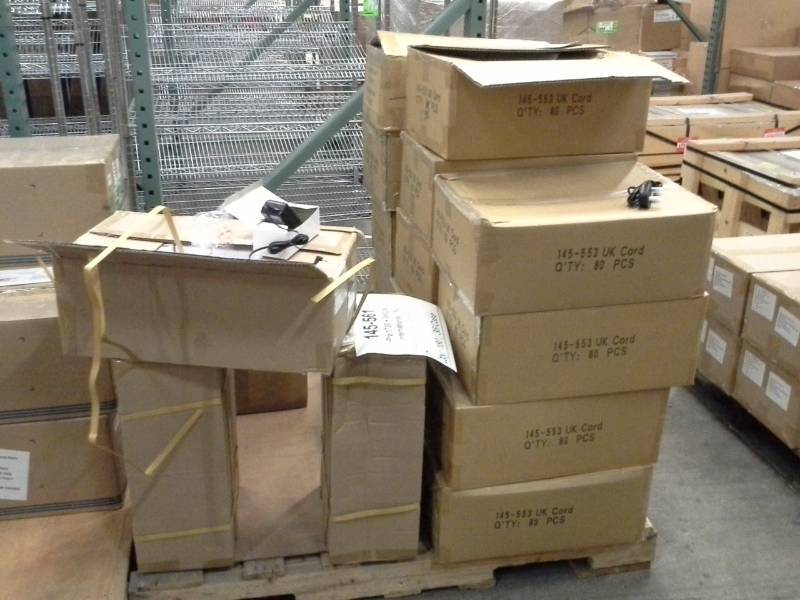 lot 254 image: UK  European Power Plugs