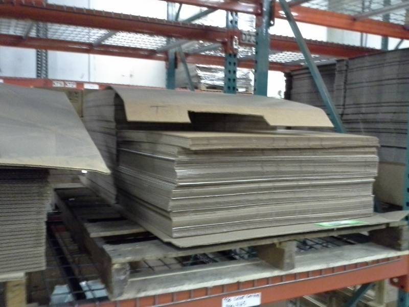 lot 259 image: Cardboard Flats - 30x20.5in.