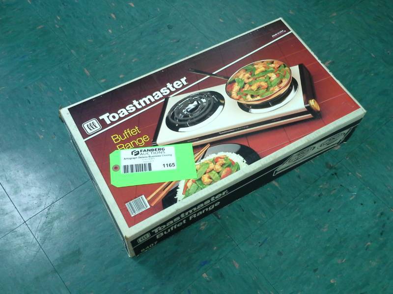 lot 1165 image: Toastmaster Buffet Range