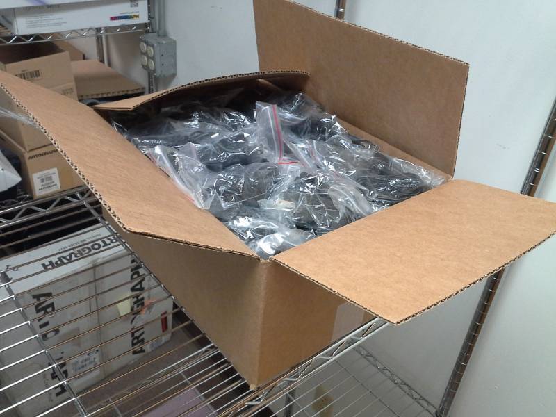 lot 1213 image: Power Cords with Switching ACDC Power Adapters