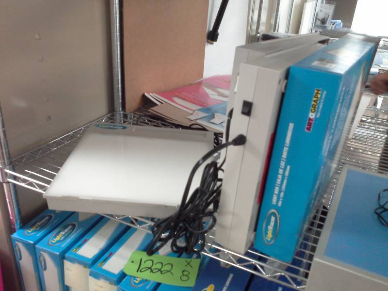 lot 1219 image: Lot of (4) Artograph LightTracer Light Box 225-365R