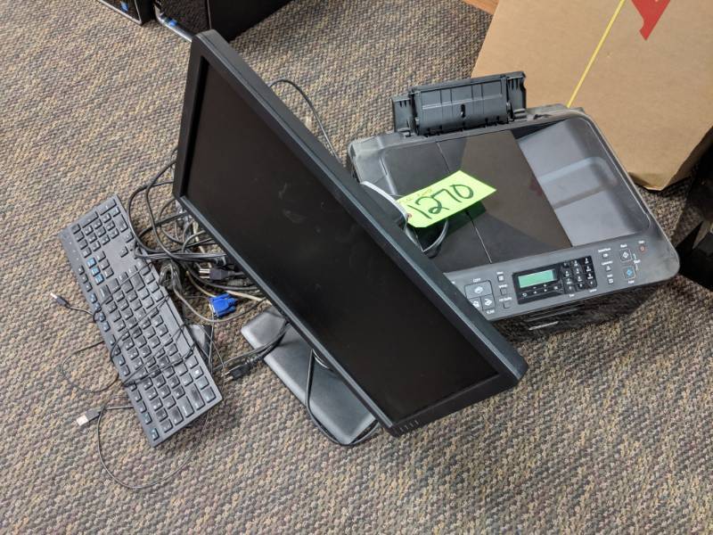 lot 1270 image: Late Added Lot - Misc. Computer Equipment