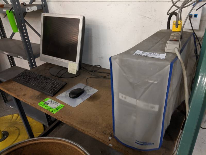 lot 270 image: Late Added Lot - Computer and Monitor
