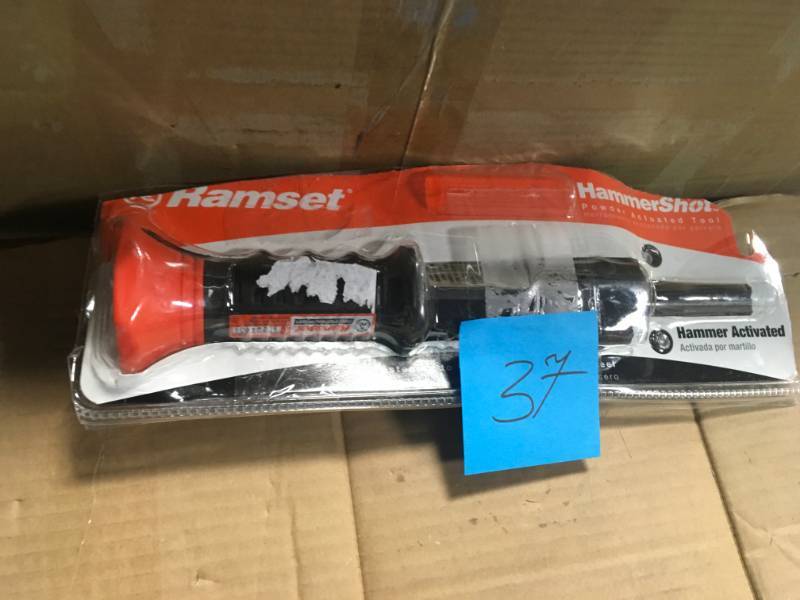 lot 37 image: Ramset HammerShot 0.22 Caliber Single Shot Tool  in good condition