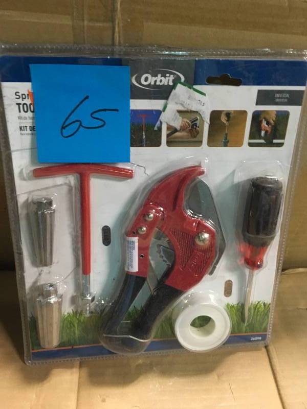 lot 65 image: Orbit Sprinkler Tool Set  in good condition