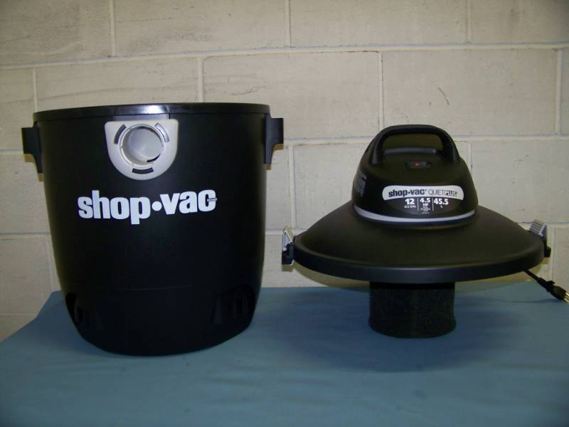lot 13 image: Shop-Vac, Quiet Plus, 12 Gallon, WetDry Vacuum - NEW in Original, Open Box
