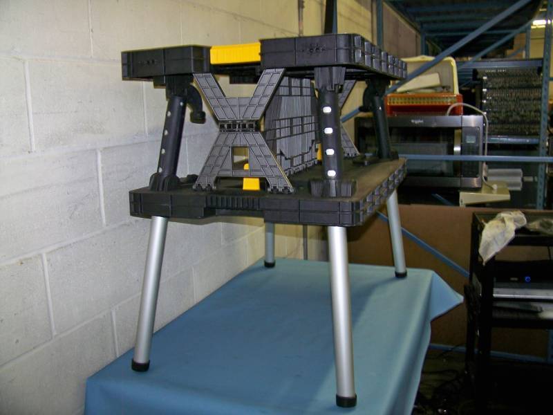 lot 15 image: Keter, Pro Series, Folding Work Table  Work Bench (Workbench)