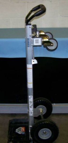 lot 60 image: Cosco, 3-in-1, Heavy-Duty, Hand Truck  Dolly  Cart - appears to be NEW with slight damage