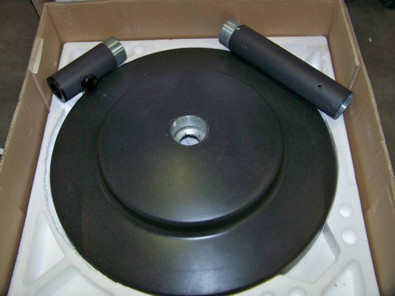 lot 70 image: (3) Umbrella Stands  Bases