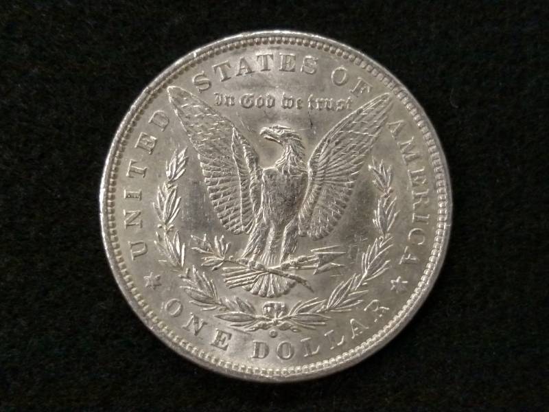 1880 Micro O High Grade Morgan Silv...